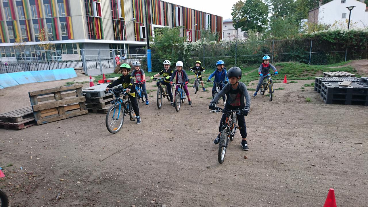 Entrainement sur le terrain