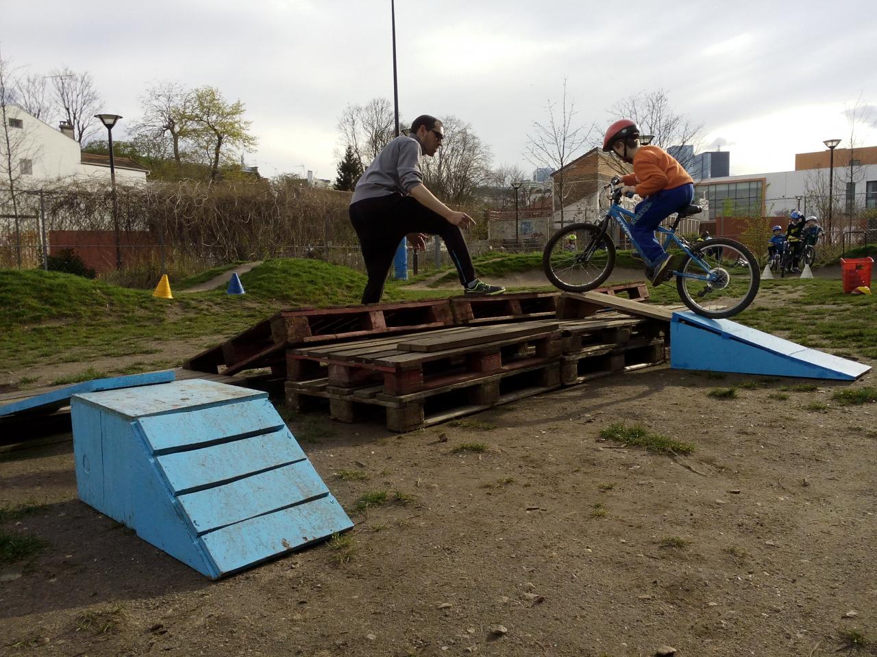 Entraînement sur le terrain