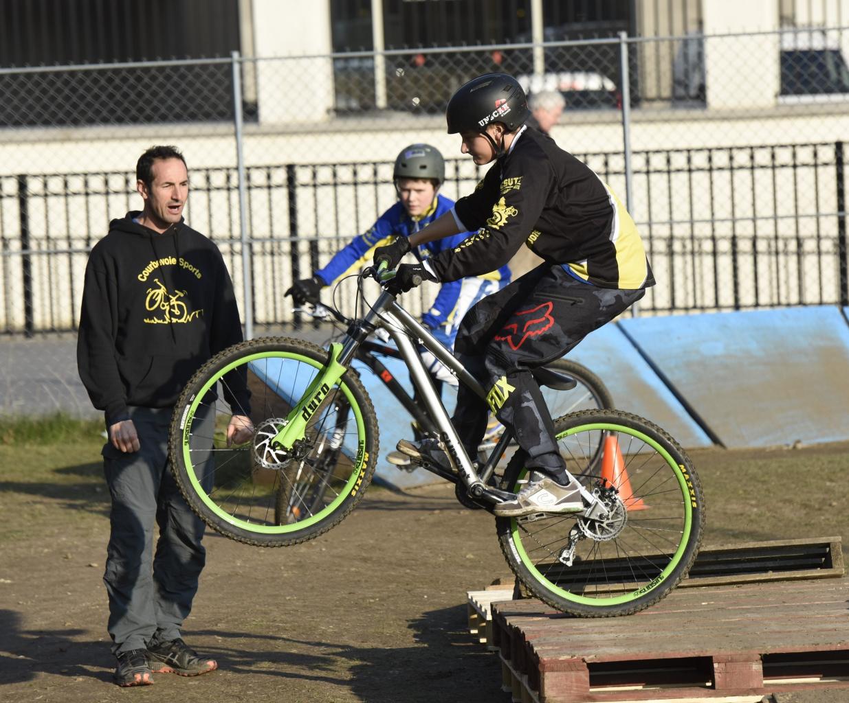 Entraînement sur le terrain